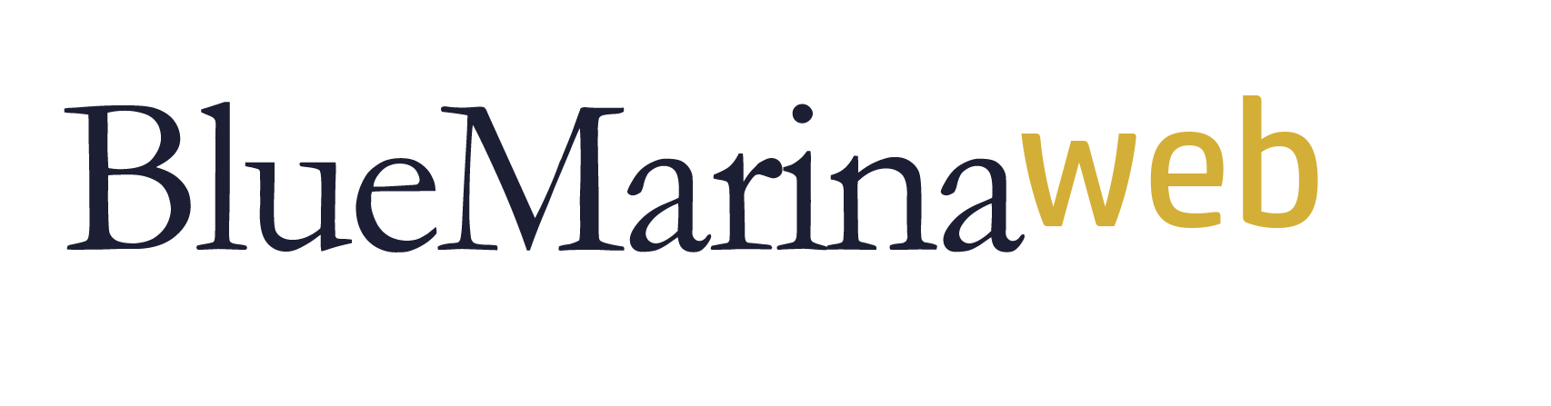 Bluemarinaweb logo