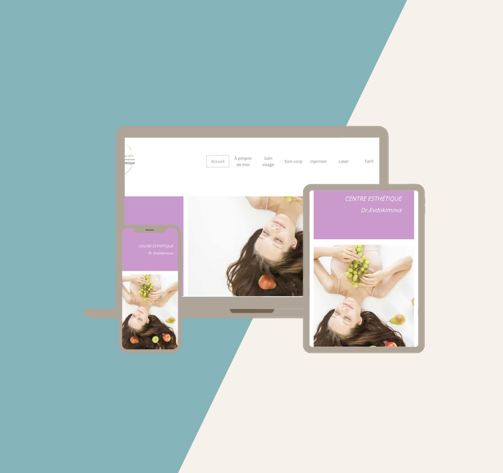 Site web codé sur-mesure en HTML, CSS & Javascript