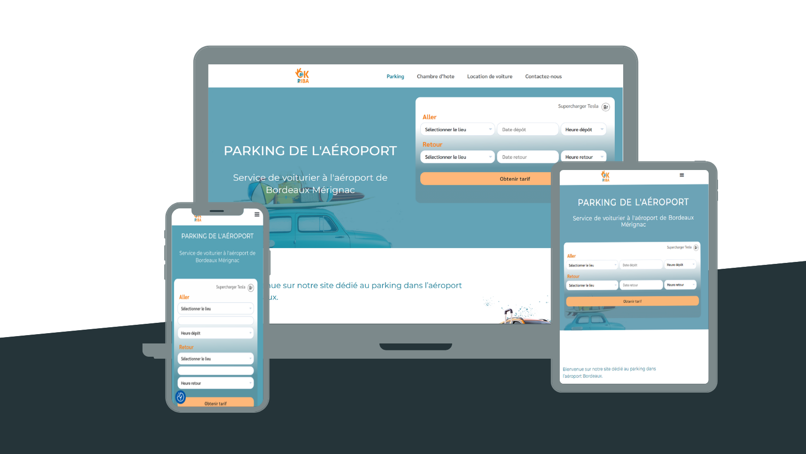 Boutique en ligne pour parking de l'aéroport à Bordeaux Boutique en ligne pour parking de l'aéroport