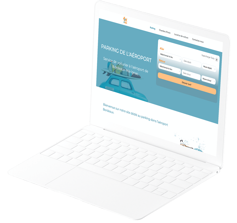 Site internet réservation en ligne Création de site internet
